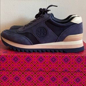 Tory Burch Logo Trainers